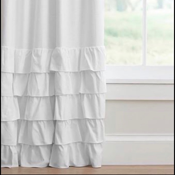 Pottery Barn Kids Accents Ruffle Bottom Blackout Panels Poshmark